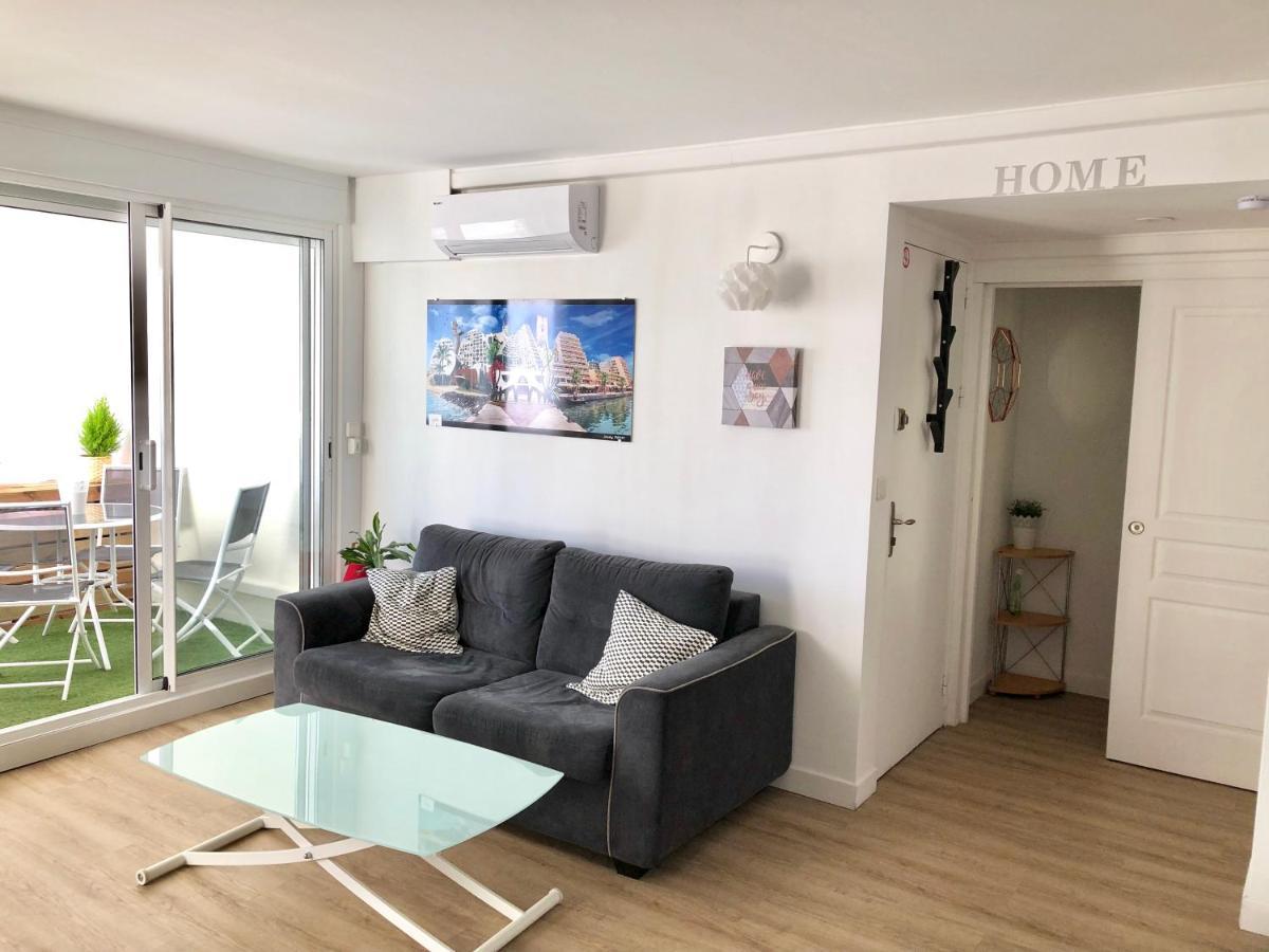 Apartment T2 De 40m2 Refait A Neuf Pour Vous ! Climatise *